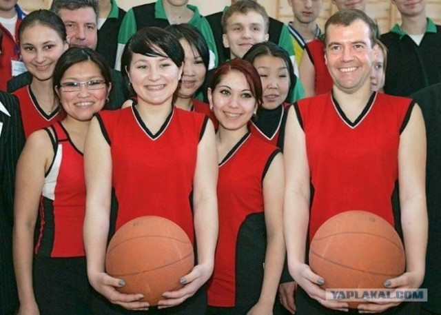 Фотожаба: Медведев и спорт