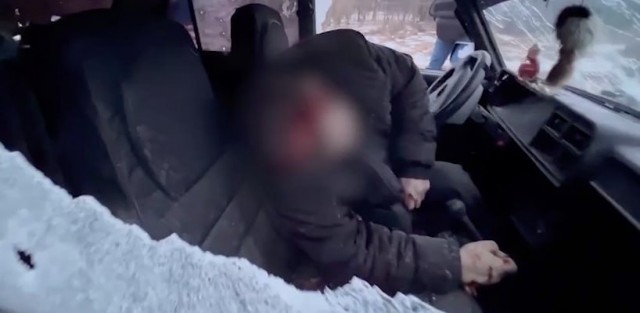 ФСБ показывает видео с места вчерашнего теракта в Брянской области