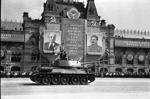 Военный парад весна 1951 года. Часть 2.