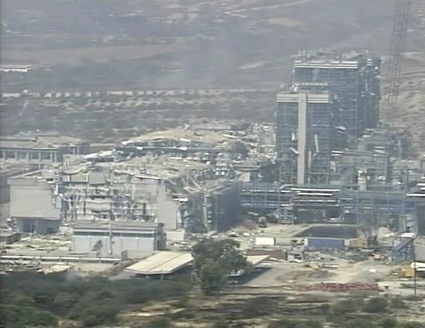 Взрывы на Кипре - разрушена крупная электростанция