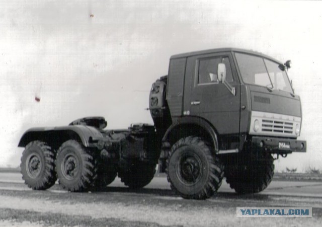 Автопробег грузовиков КАМАЗ 1978 год.