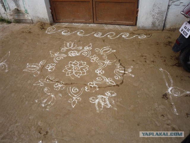 Rangoli - Индийское народное творчество