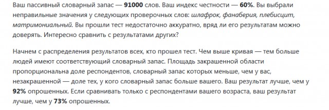 Хотите узнать свой словарный запас?