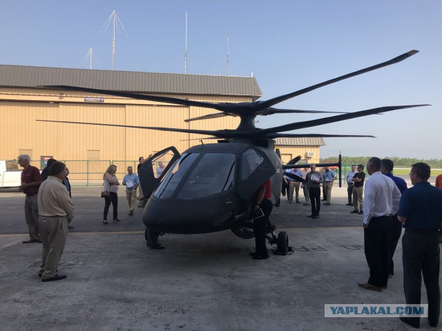 Летные испытания американского перспективного вертолета S-97 Raider
