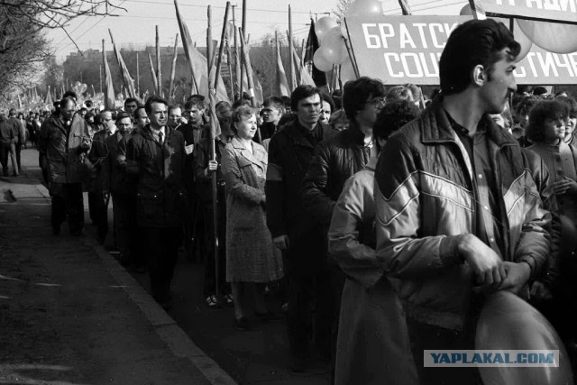 Первомай ранешних времён. Небольшая подборка фотокарточек