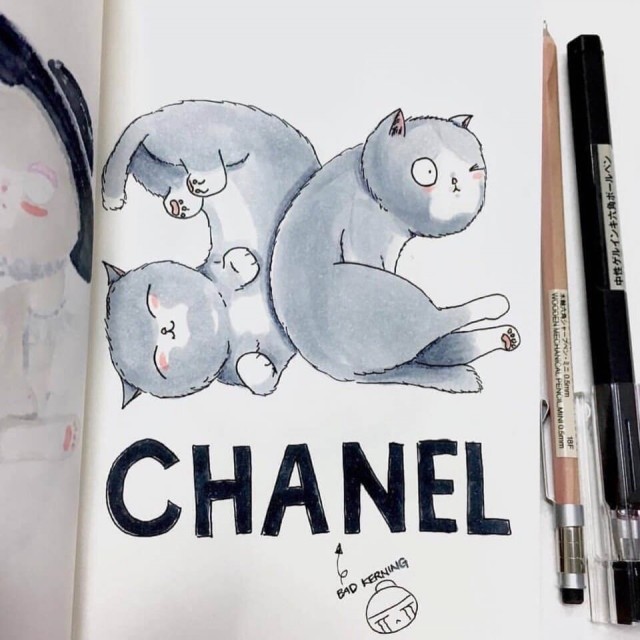 Котик сделает лучше любой логотип