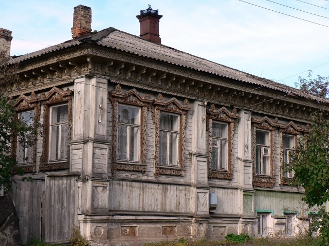 г.Семёнов. Наличники на окна (82 фото)