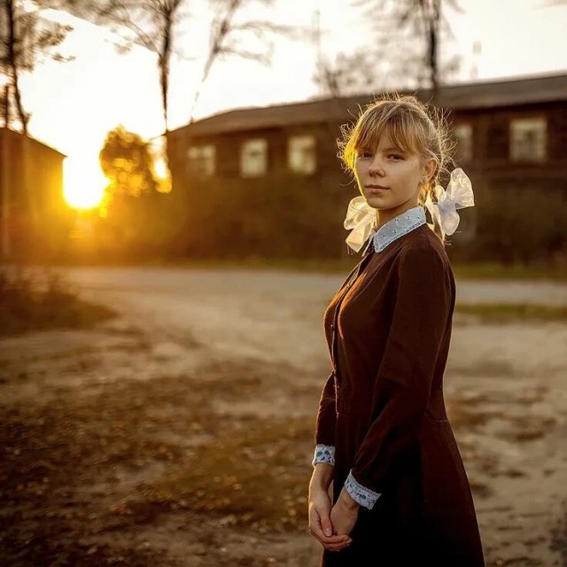 Восьмиклассница а-а-а