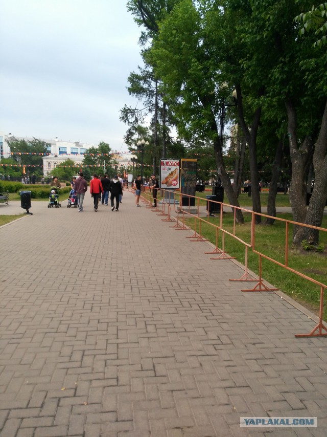 Митинг в Иркутске против повышения цен на топливо