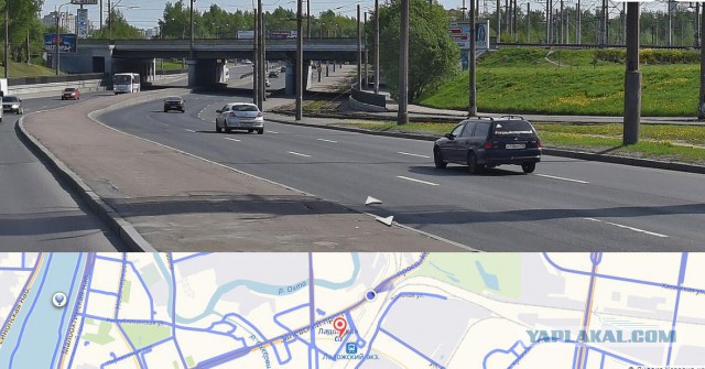 Неоднозначное ДТП в Санкт-Петербурге