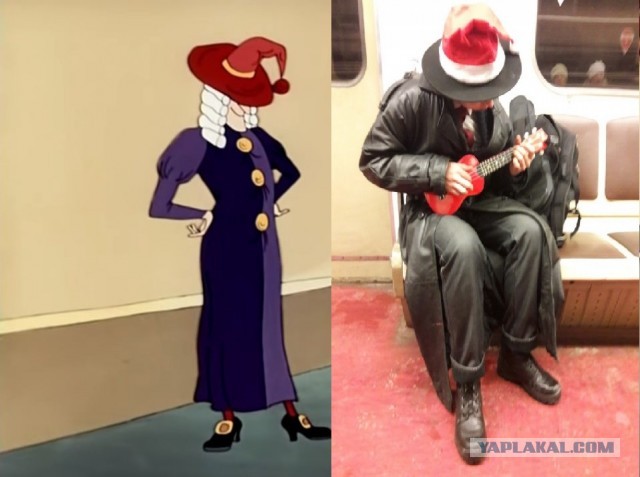 Модники из российского метрополитена