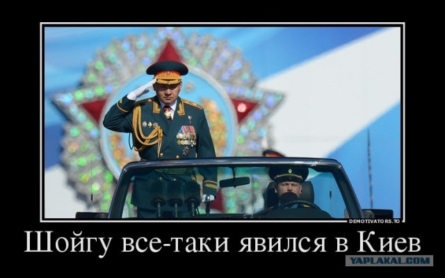 Шойгу продолжает вести "боевые действия"