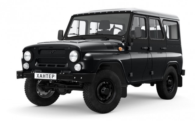 На УАЗе новая оптимизация. Теперь Хантер стоимостью кстати от 1.6 млн руб будут красить только в 3 цвета.