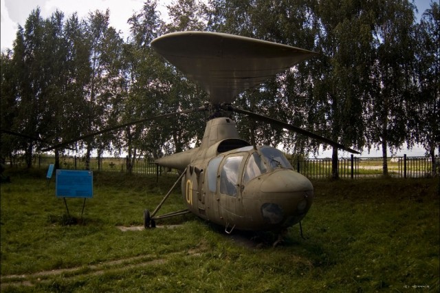 Вертолетный музей в Торжке