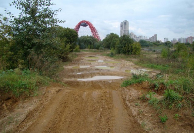 Ночные Волки отжимают Москворецкий заповедник