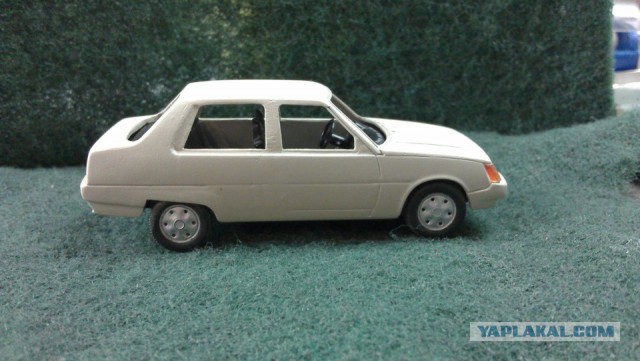 ЗАЗ 1103 Славута уменьшенная в 43 раза