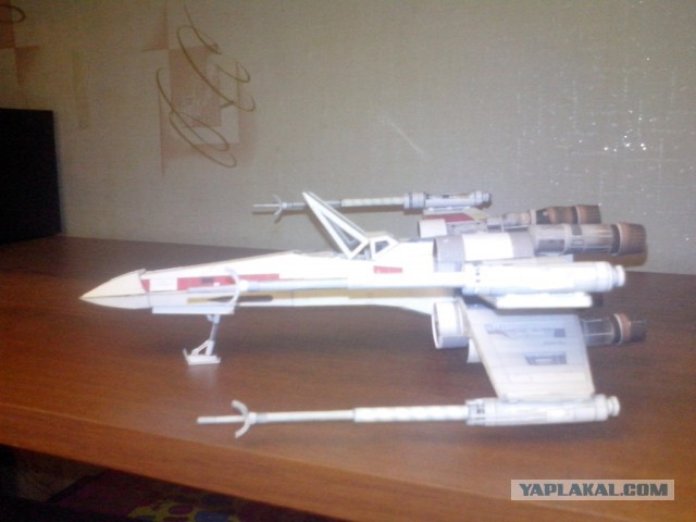 X-wing из бумаги