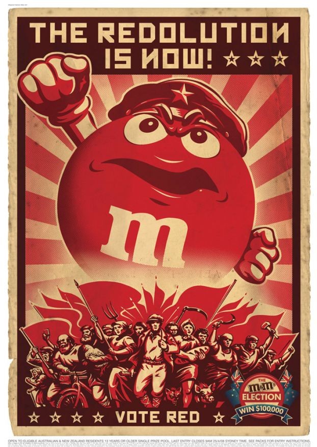 Креативная реклама M&ms (5 фото)