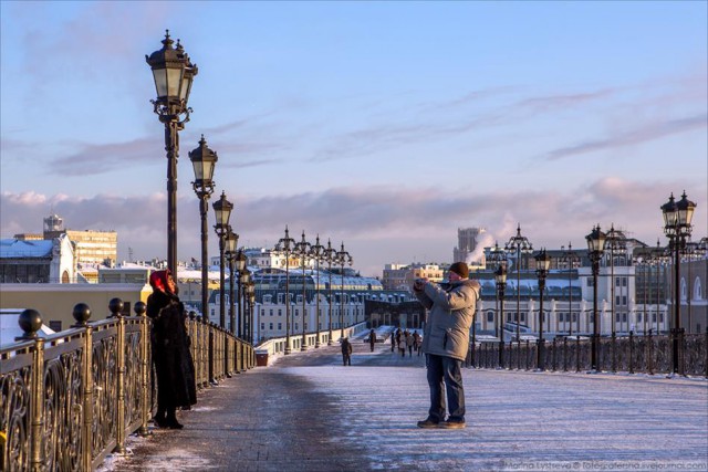 Минус тридцать в Москве!