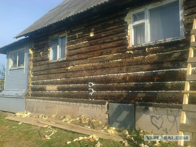 Утепление альтернативное, шлифовка и покраска б.у домов.