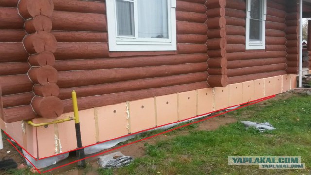 Утепление свайного фундамента своими руками