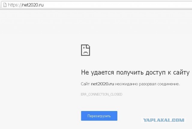 РКН заблокирован сайт противников поправок в Конституцию
