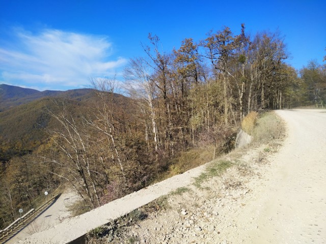 Горная дорога в Китае