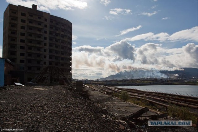 За Полярным кругом. Норильск. Тундра.