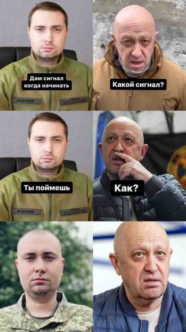 Евгений Пригожин в штабе ЮВО в Ростове