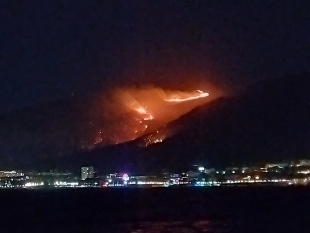 Геленджик горит