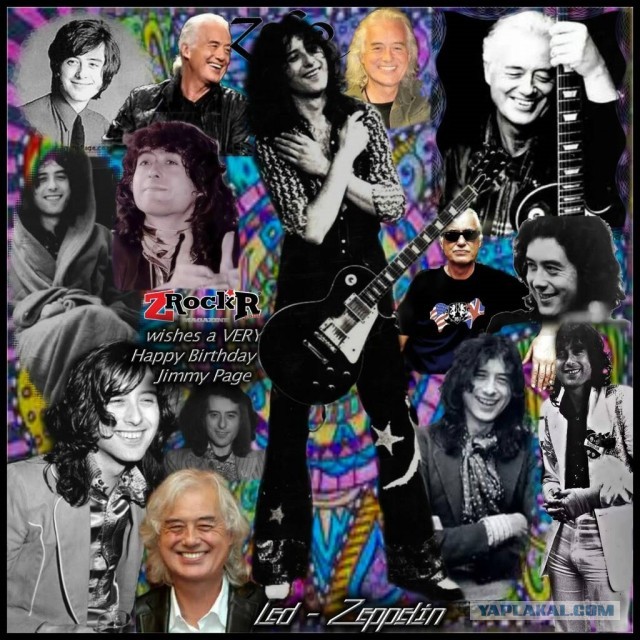 Джимми Пейдж – 80-летний юбилей основателя Led Zeppelin