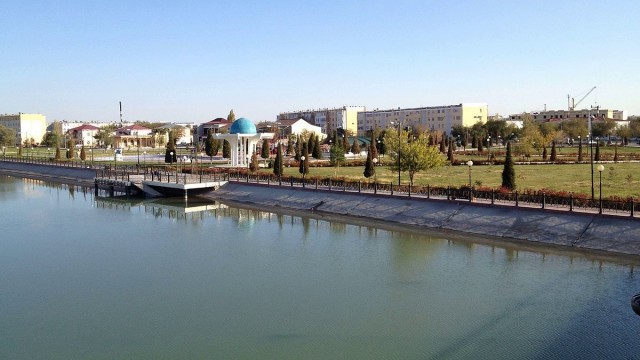 Место, где умирает Амударья