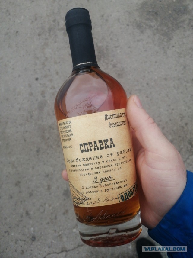 Мне вчера справку дали