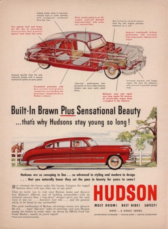 1952 Hudson Hornet. Автопятница №127.