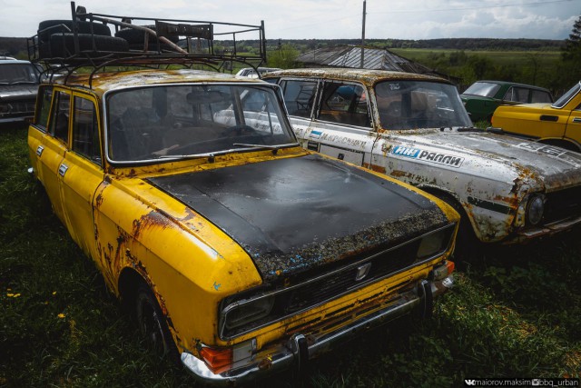 Как умирают советские автомобили