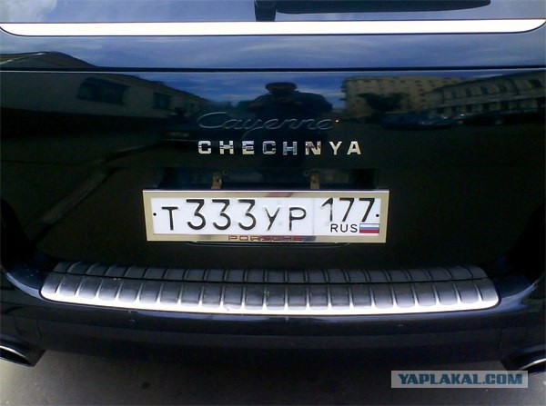 Порш Каен Чечня