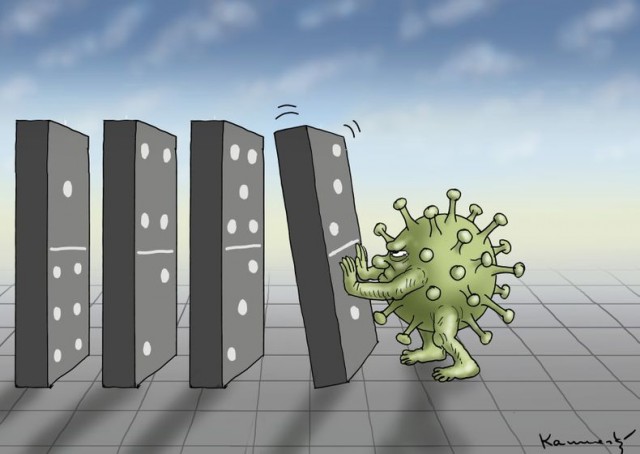 Карикатурная пандемия