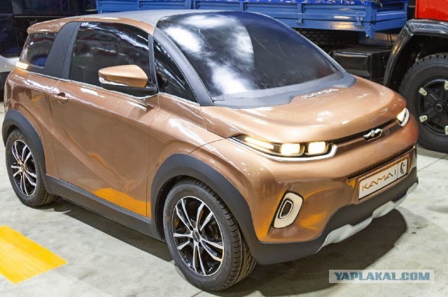 КамАЗ представил первый российский серийный компактный электромобиль «Кама-1»