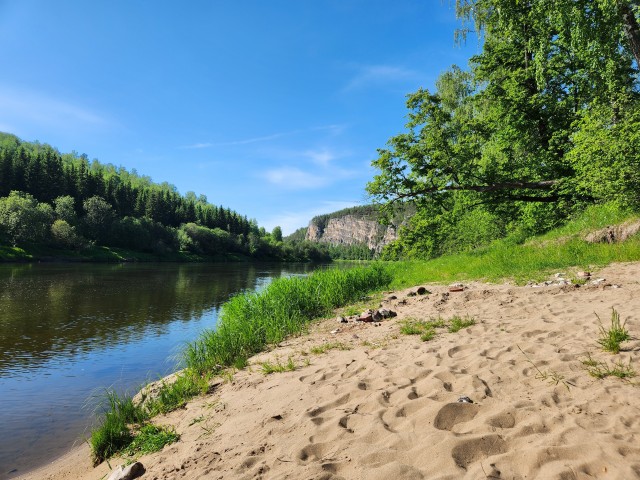 Сплав по реке Ай в середине недели