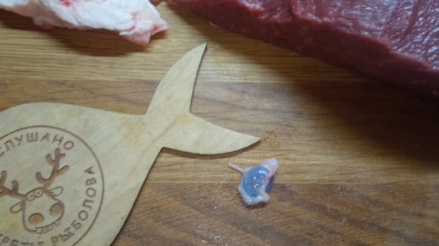 Купил на рынке мясо, а в нем плотные синие шарики. Можно есть такую говядину, если долго её отварить