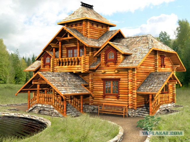 Дом из блоков по американски