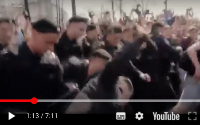 Драки и беспорядки 5 мая. Видео с виновными