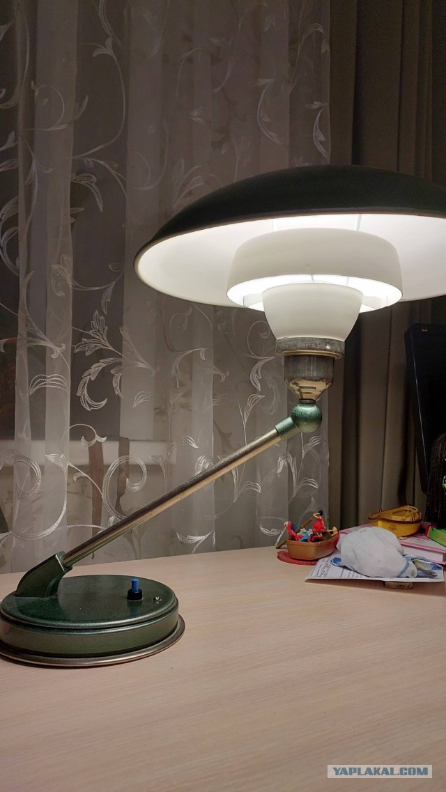 Настольные лампы и бра из СССР