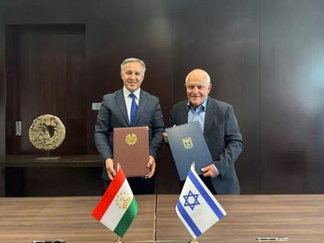 Израиль и Таджикистан подписали меморандум о сотрудничестве