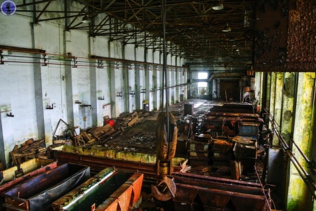 Заброшенный Северный Судоремонтный Завод в Советской Гавани