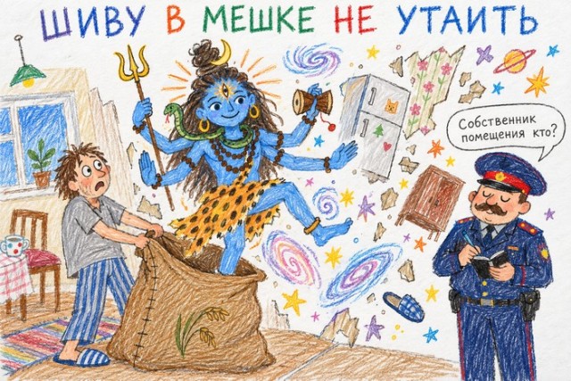Шиву в мешке не утаить