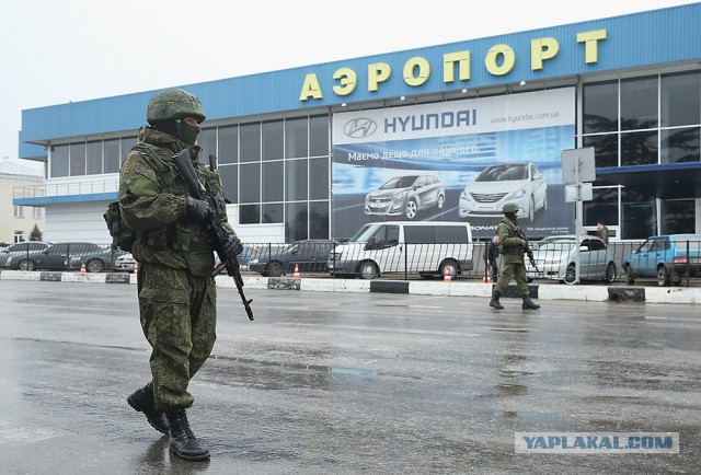 Вежливые зеленые человеки в Крыму