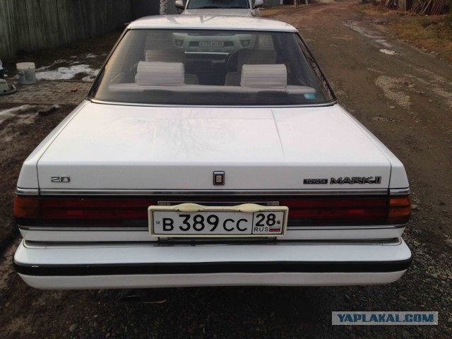 За стеной: необычная находка Toyota Mark II 1984