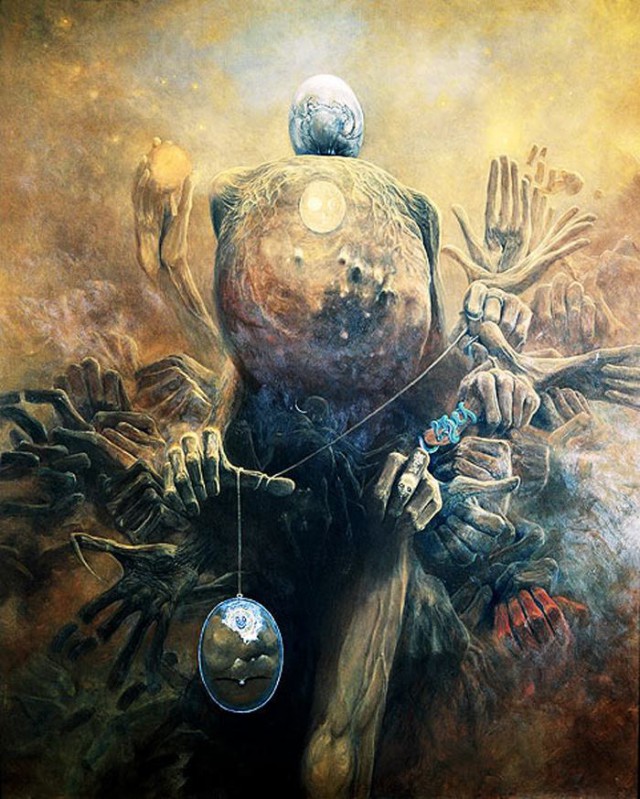 Картины Zdzisława Beksiński