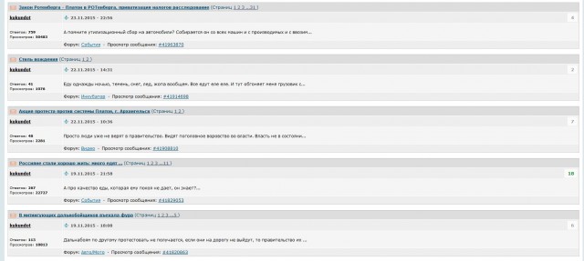 Дальнобойщики начали перекрывать МКАД 04.12.15
